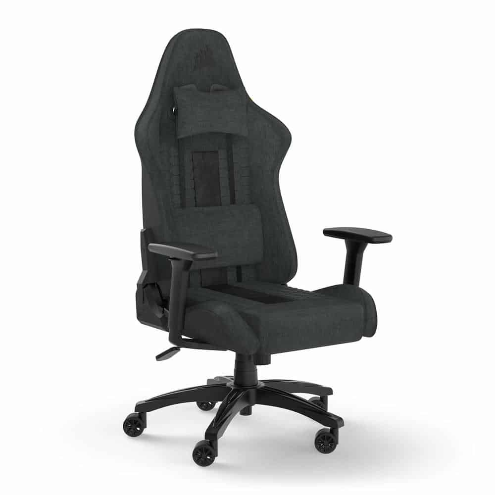 (image for) Corsair TC100 Relaxed Fabric Gaming Chair Grey & Black